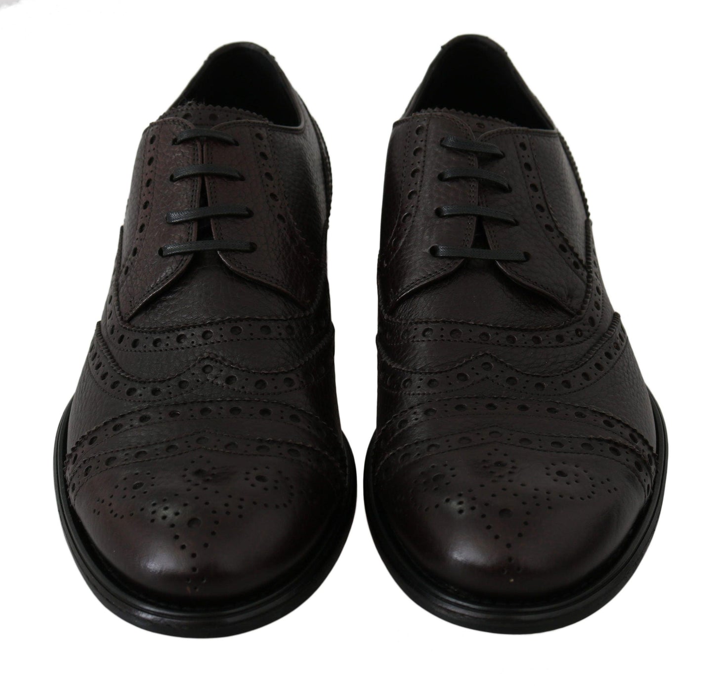 Dolce & Gabbana Elegant Mens Leather Derby Dress Shoes - Arichezz.store