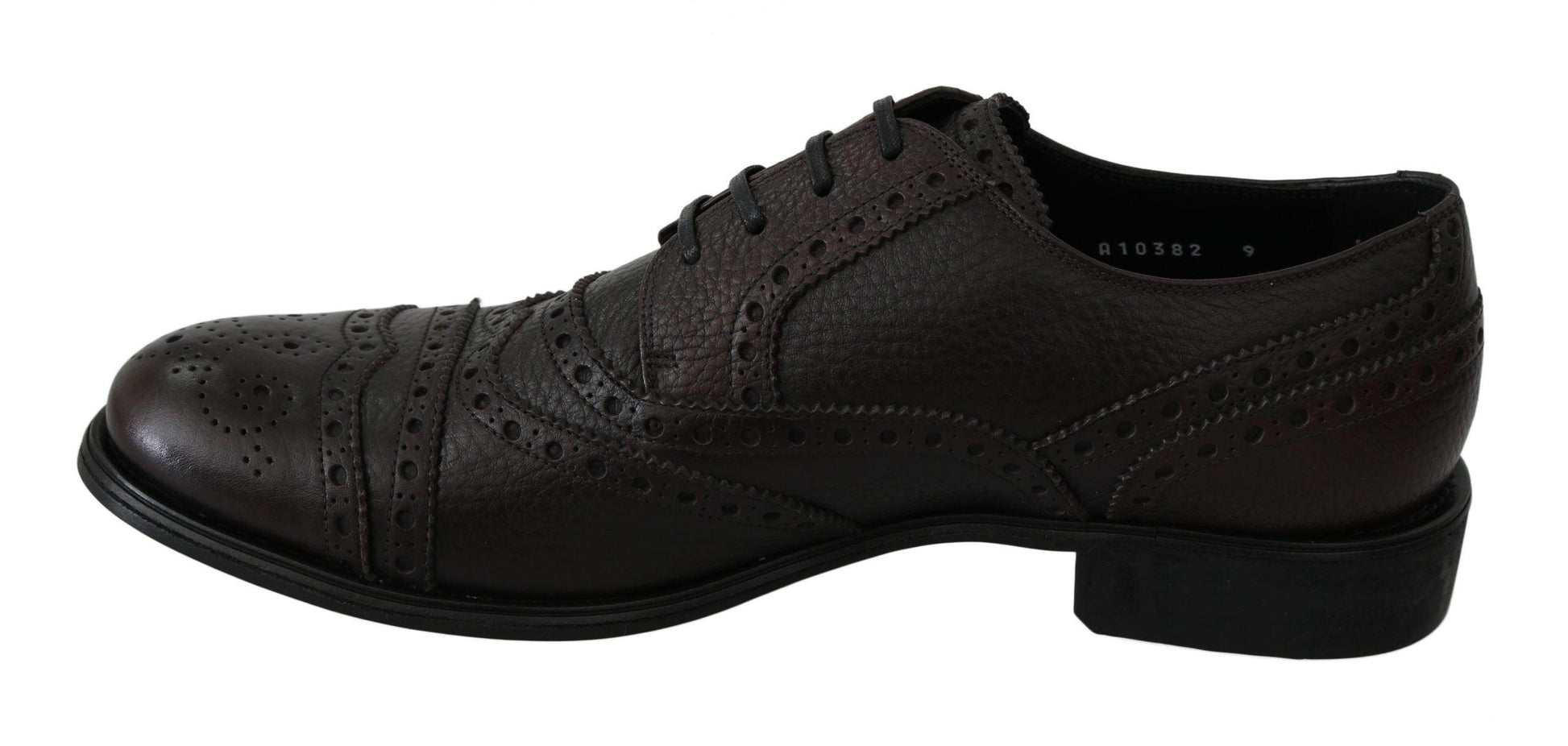 Dolce & Gabbana Elegant Mens Leather Derby Dress Shoes - Arichezz.store