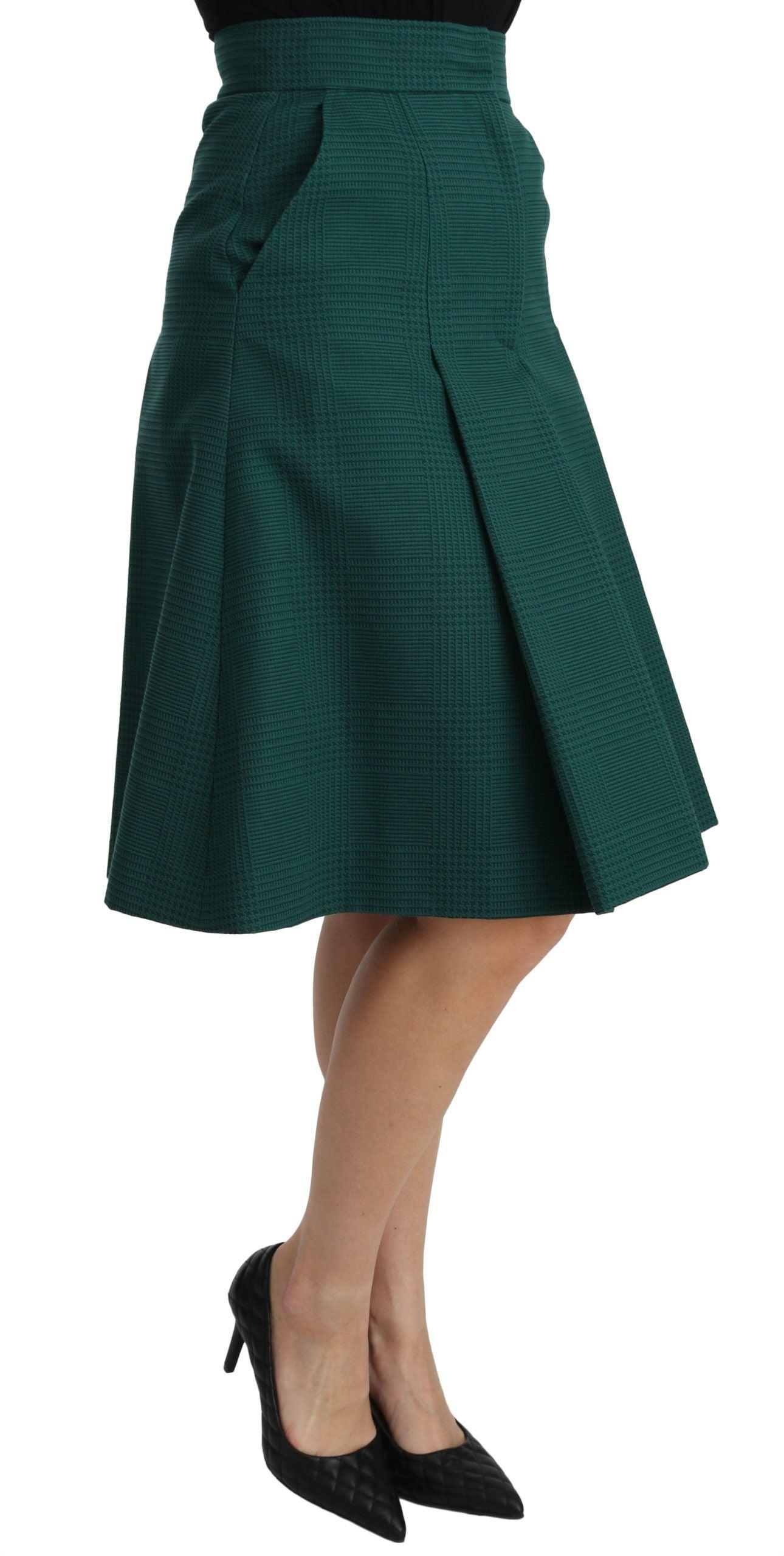 Dolce & Gabbana Elegant High Waist Knee Length Skirt - Arichezz.store