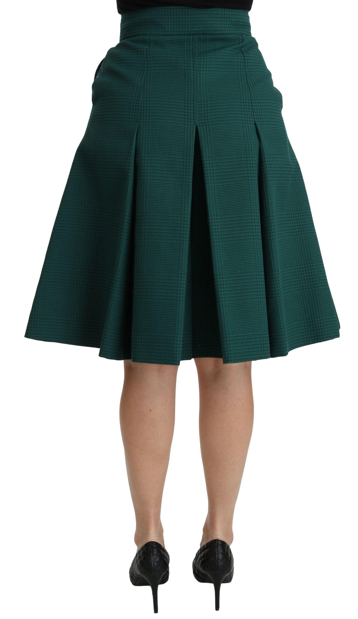 Dolce & Gabbana Elegant High Waist Knee Length Skirt - Arichezz.store