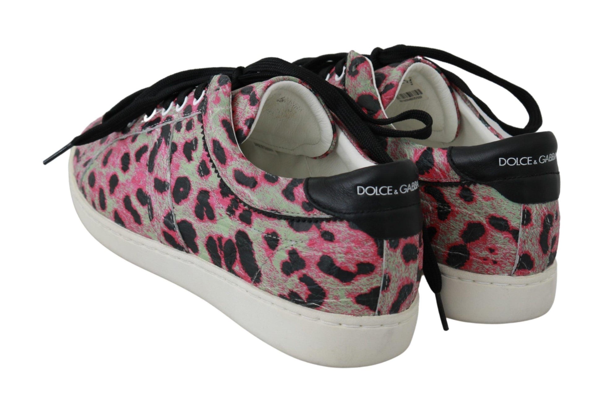 Dolce & Gabbana Multicolor Crocodile Leather Sneakers - Arichezz.store