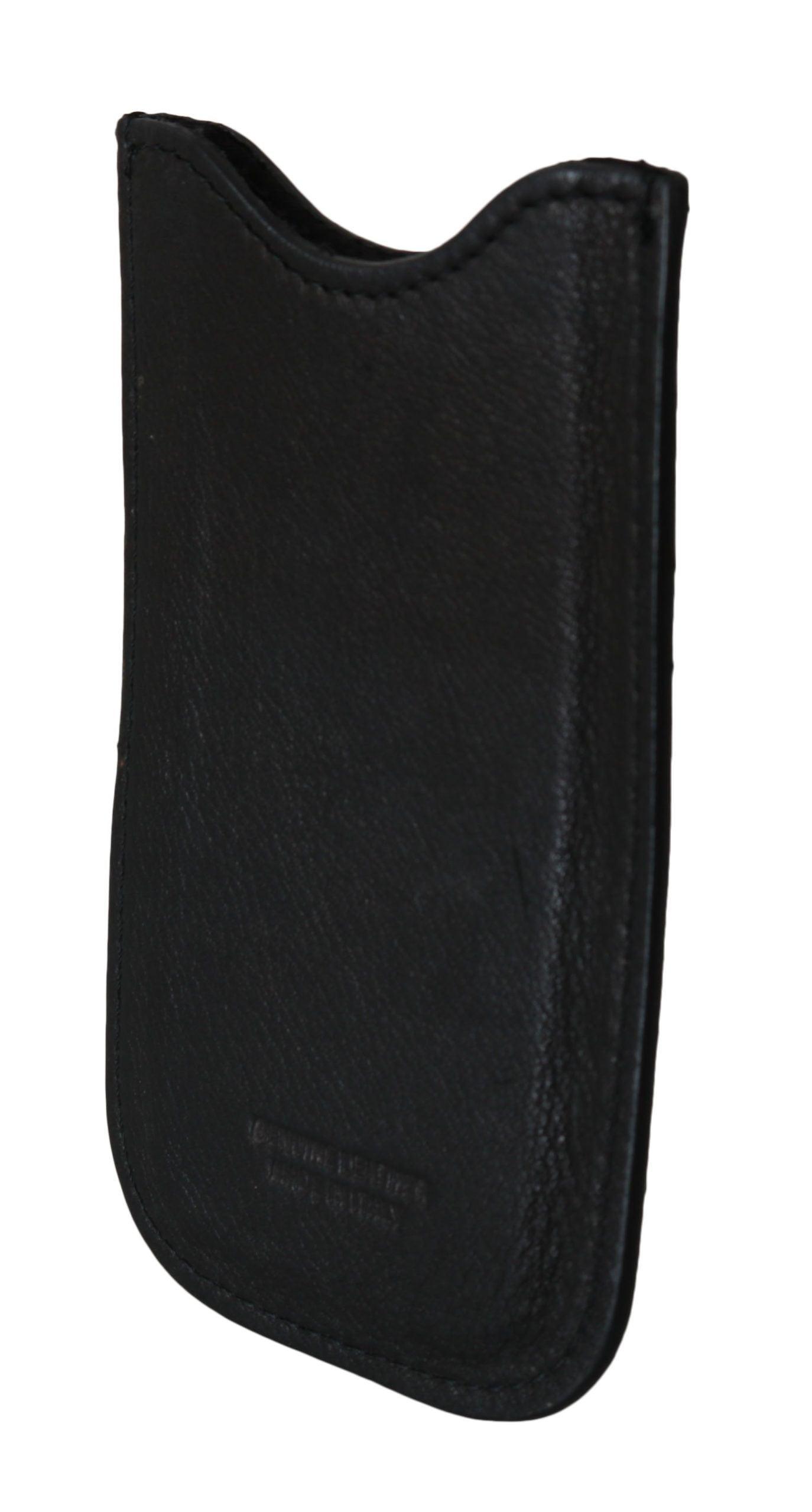 John Galliano Men's Elegant Black Genuine Leather Wallet - Arichezz.store