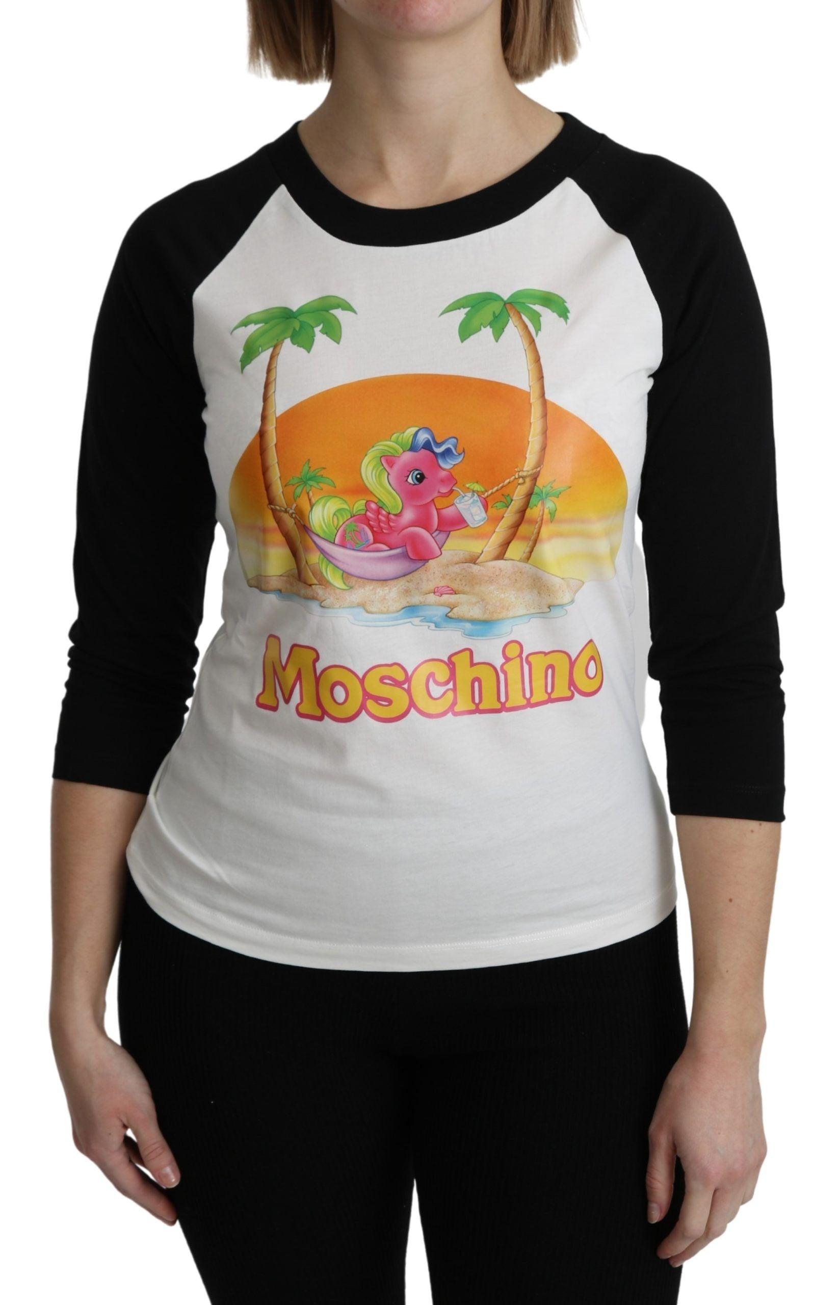 Moschino Chic My Little Pony Crew Neck Cotton Top - Arichezz.store