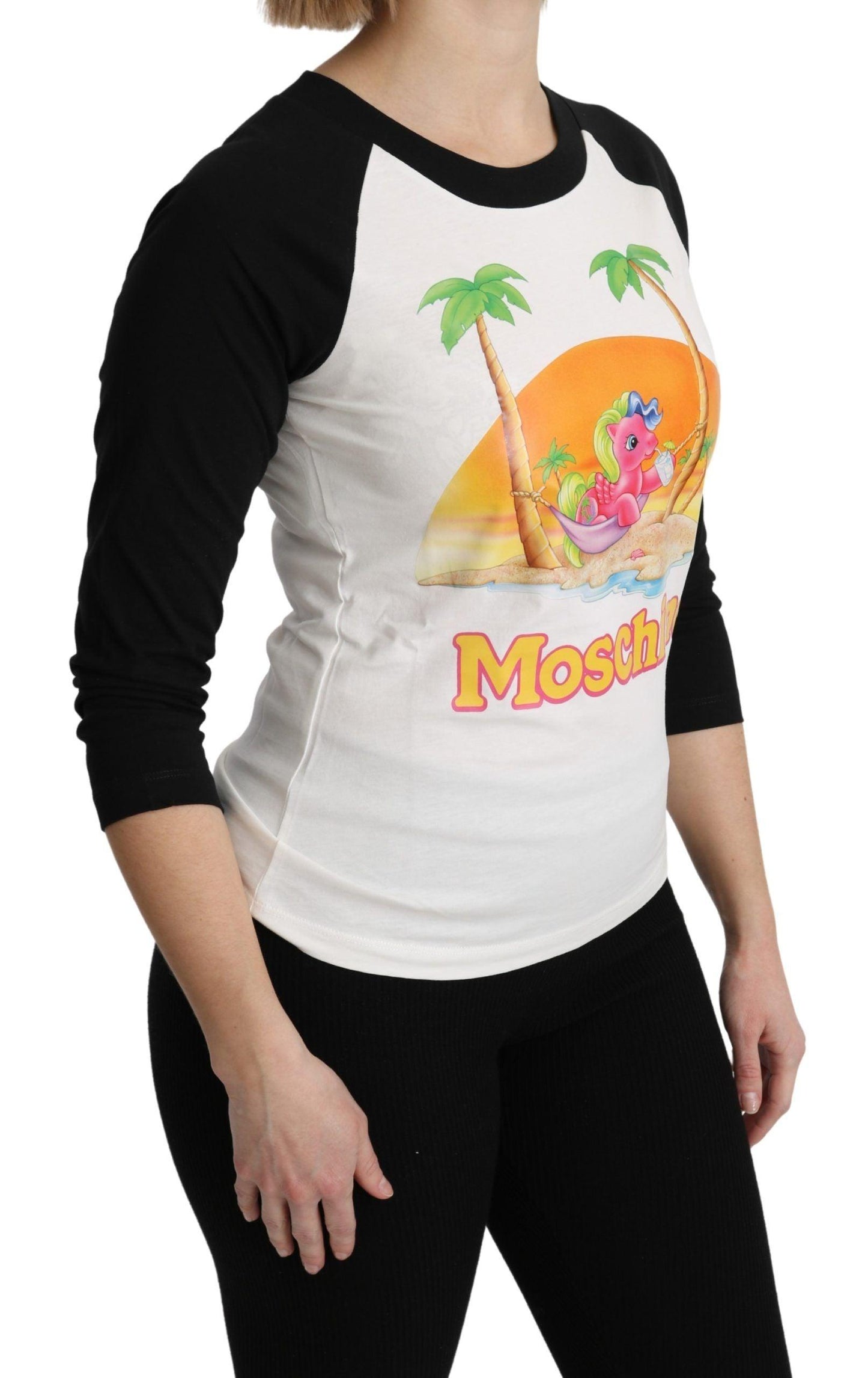 Moschino Chic My Little Pony Crew Neck Cotton Top - Arichezz.store