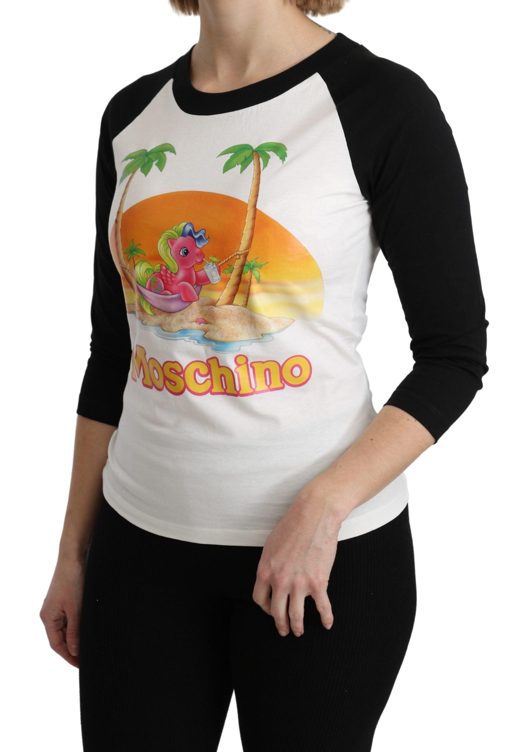 Moschino Chic My Little Pony Crew Neck Cotton Top - Arichezz.store