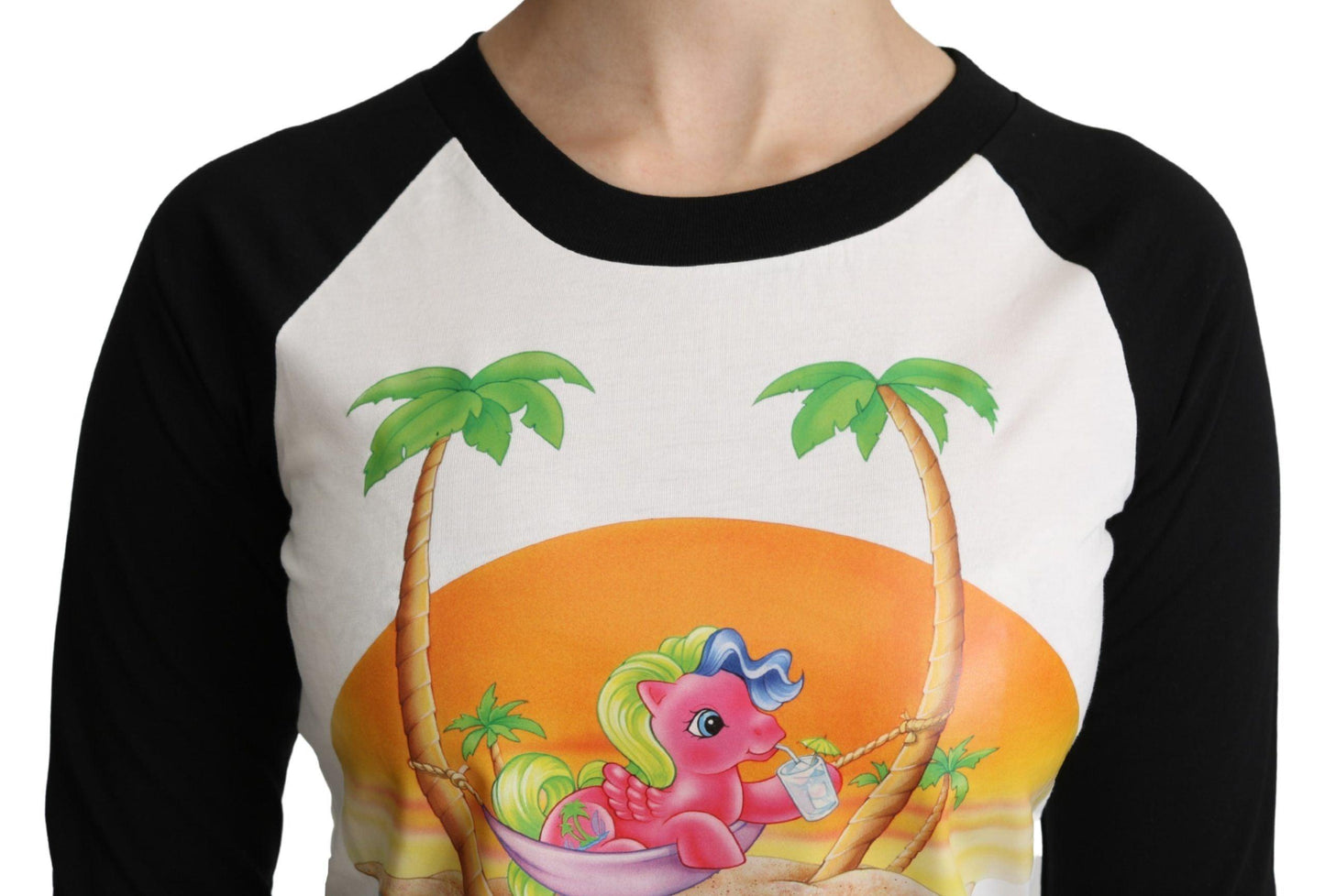 Moschino Chic My Little Pony Crew Neck Cotton Top - Arichezz.store