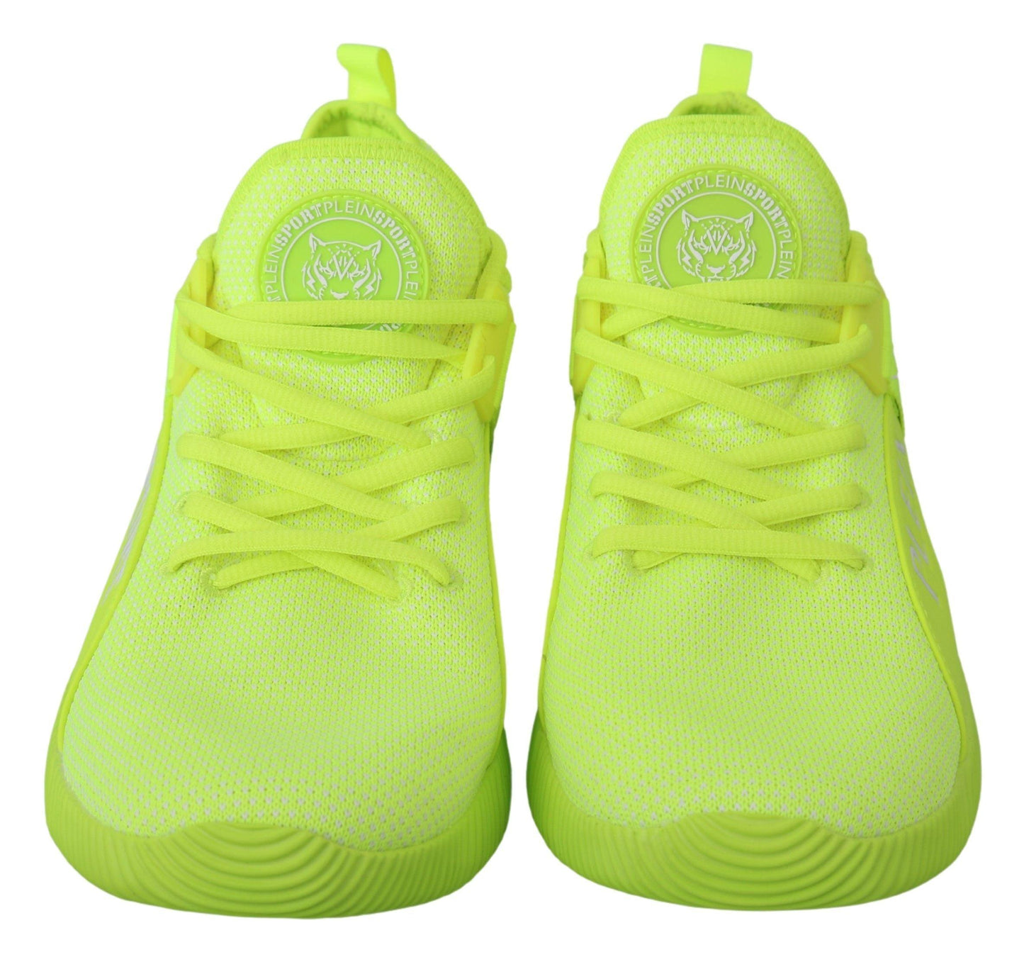 Philipp Plein Stylish Light Green Casual Sneakers - Arichezz.store