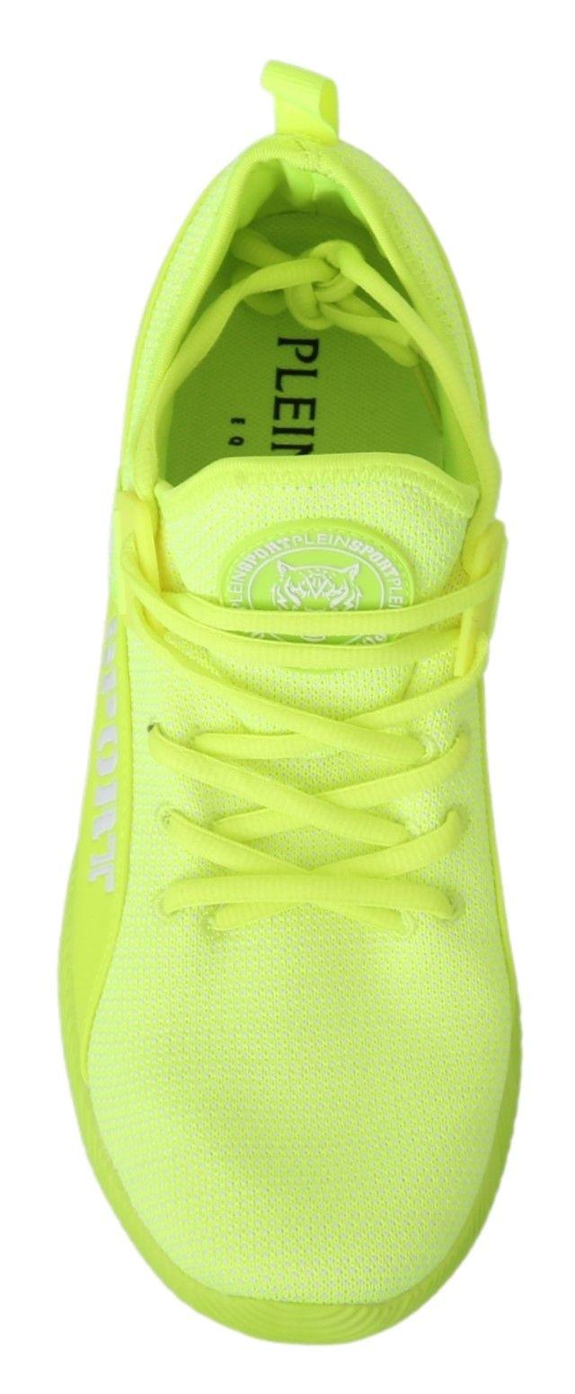 Philipp Plein Stylish Light Green Casual Sneakers - Arichezz.store