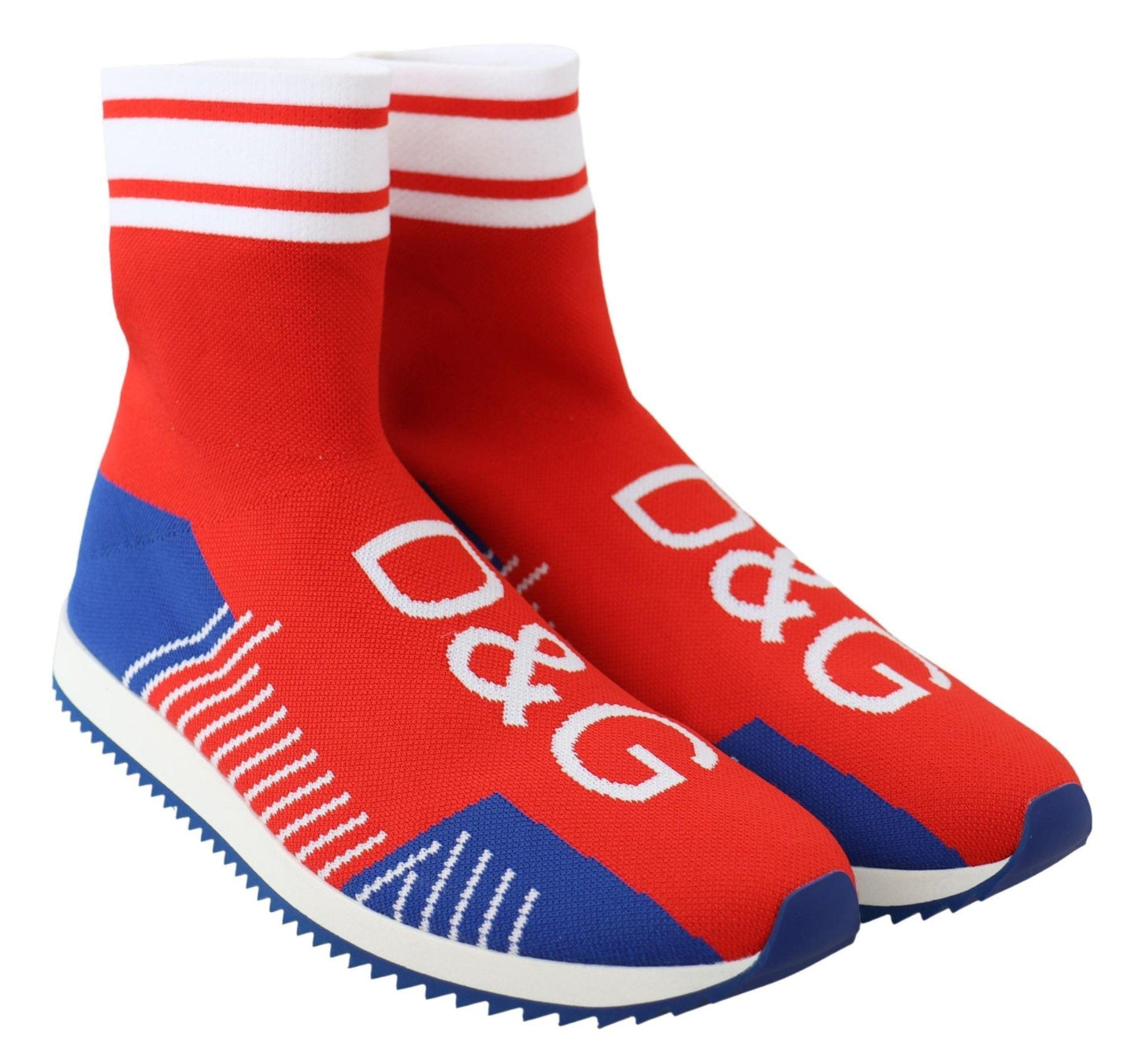 Dolce & Gabbana Chic SORRENTO Casual Socks Sneakers - Arichezz.store