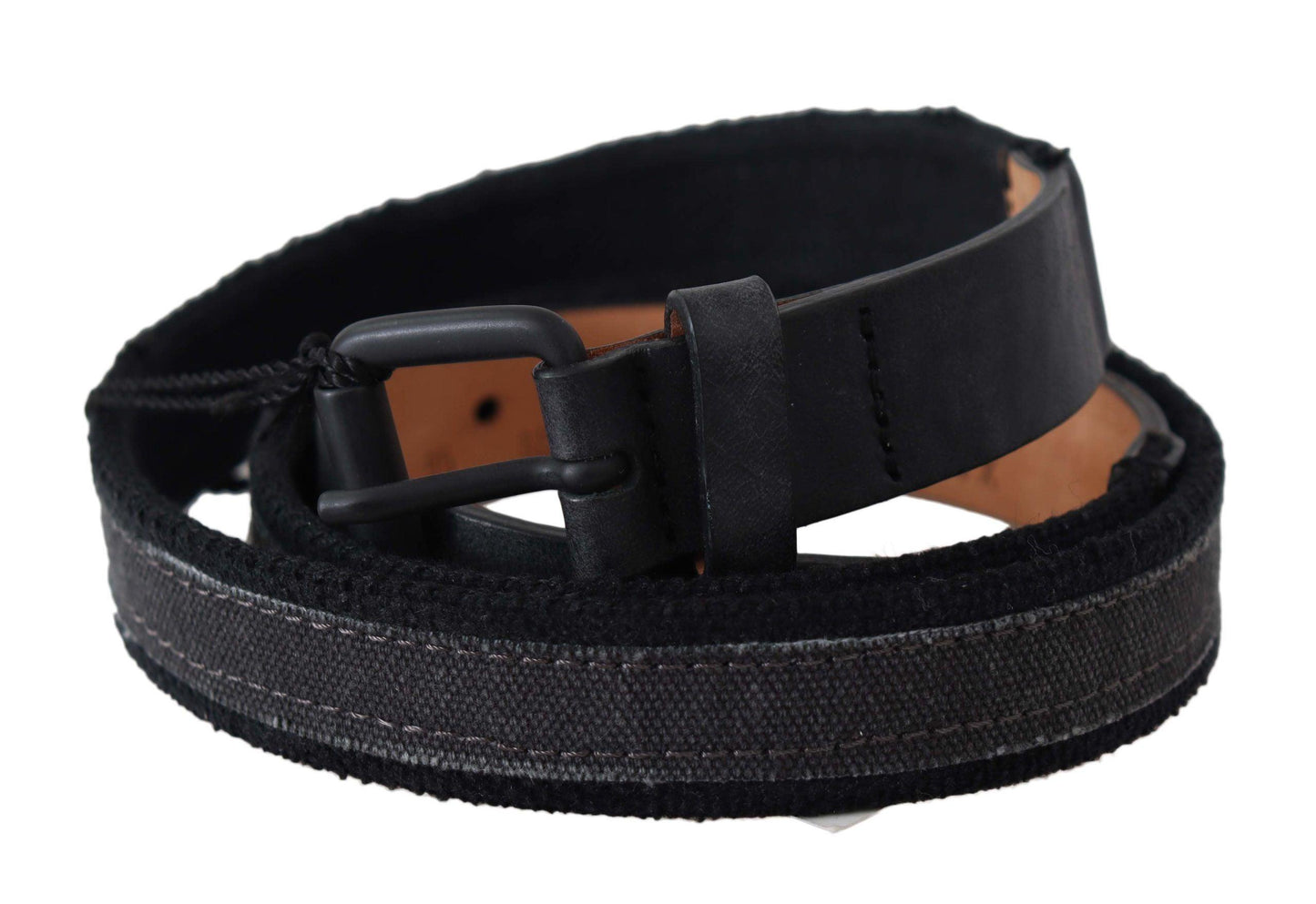 Ermanno Scervino Chic Black Leather Waist Belt - Arichezz.store