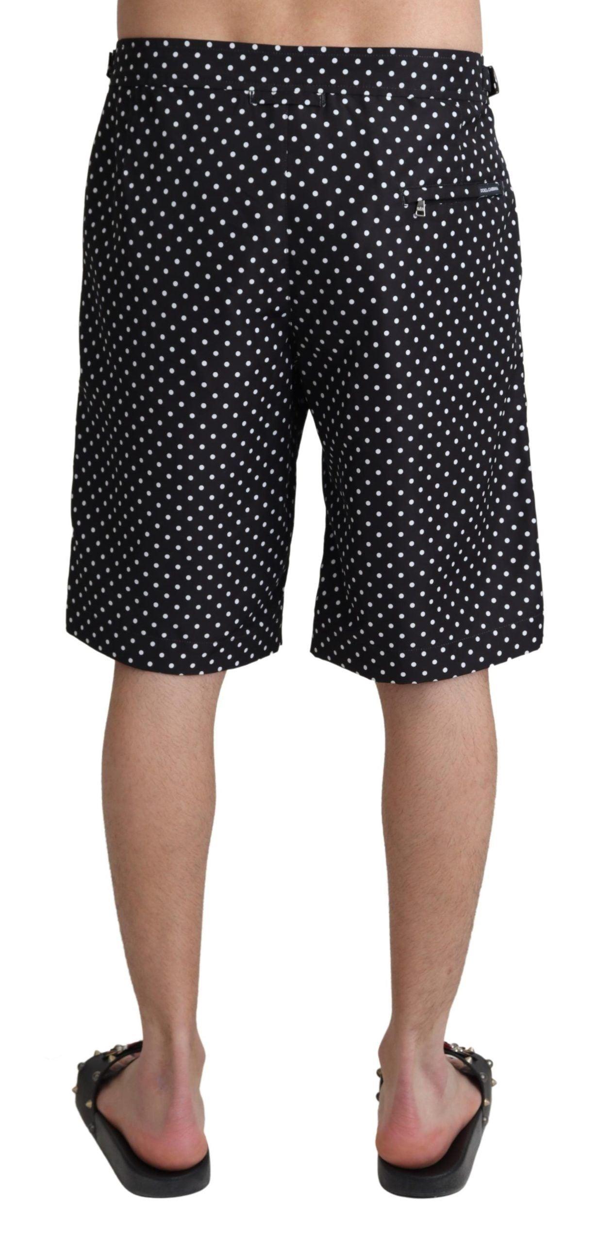 Dolce & Gabbana Polka Dot Elegance Swim Trunks Boxer - Arichezz.store