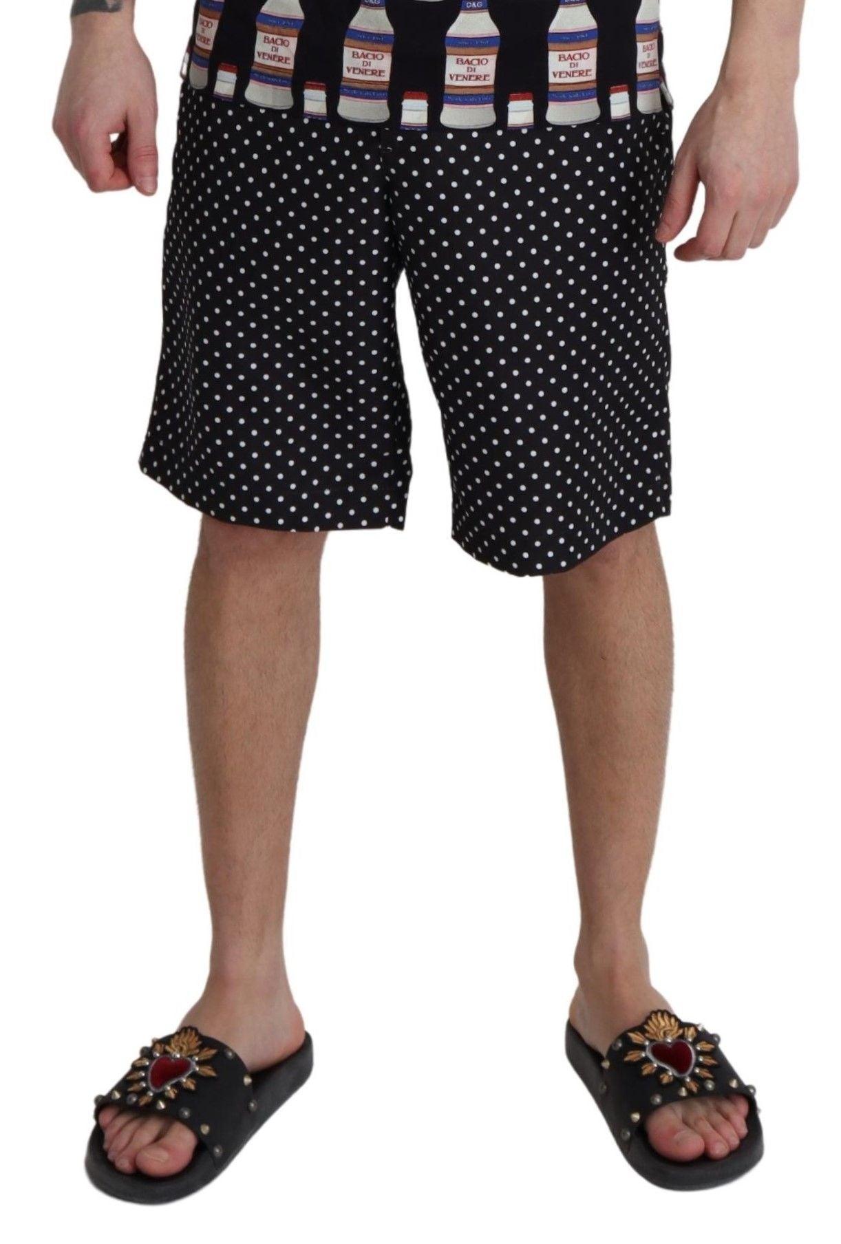 Dolce & Gabbana Polka Dot Elegance Swim Trunks Boxer - Arichezz.store