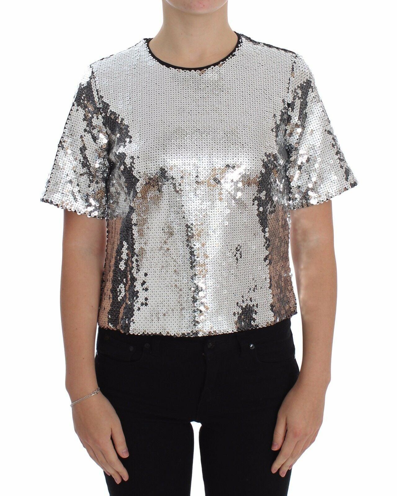 Dolce & Gabbana Sequined Elegance Blouse - Arichezz.store