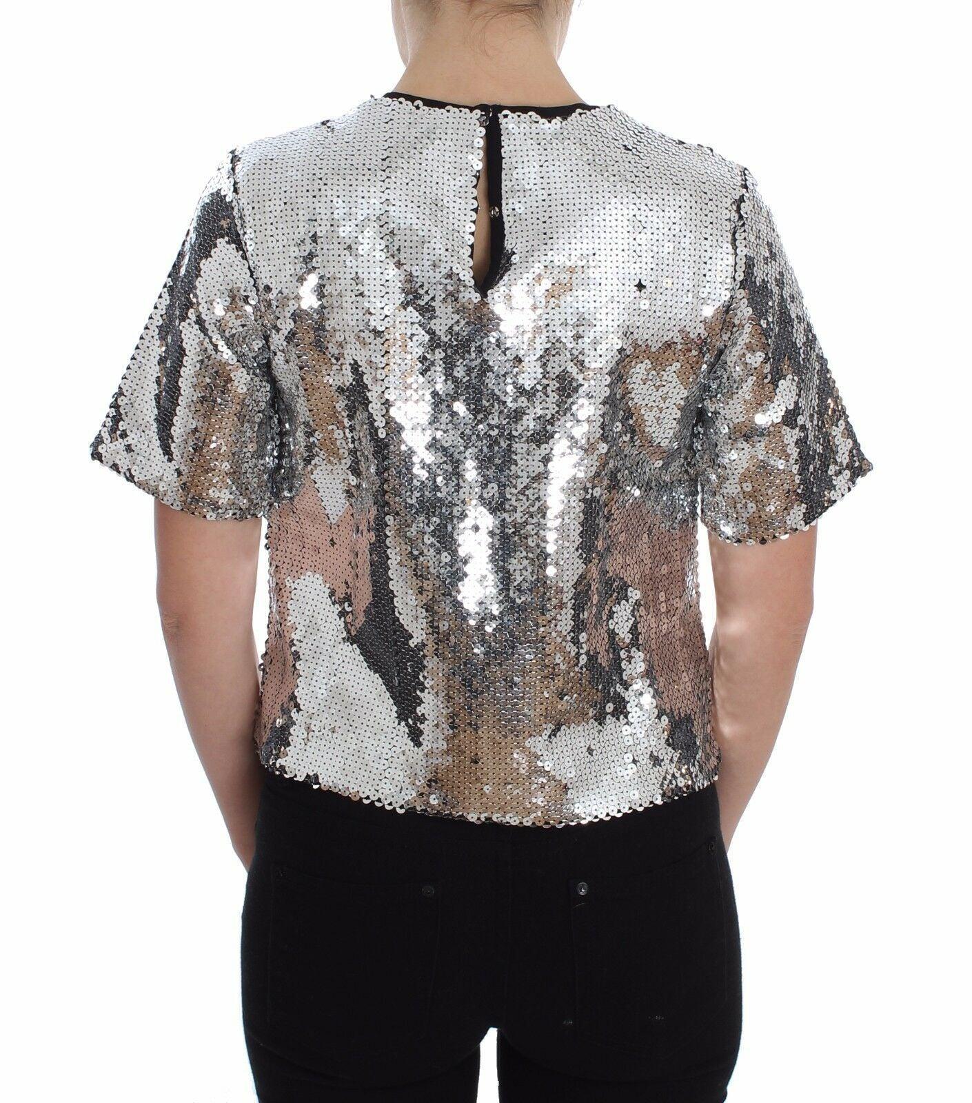 Dolce & Gabbana Sequined Elegance Blouse - Arichezz.store