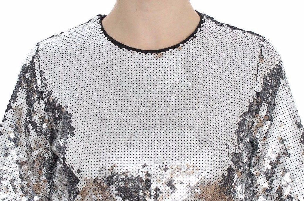 Dolce & Gabbana Sequined Elegance Blouse - Arichezz.store