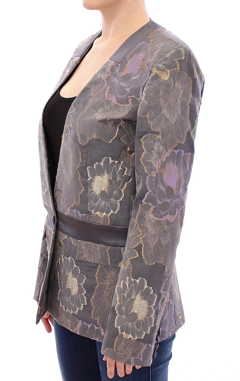 Roberto Fragata Chic Silk Floral Blazer - Arichezz.store