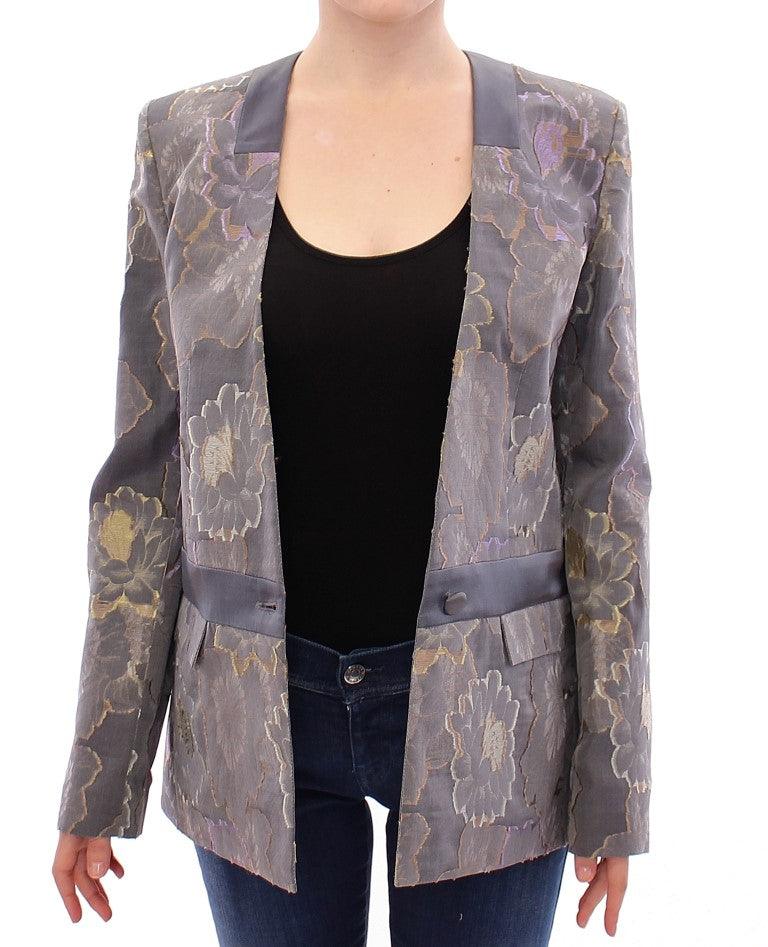 Roberto Fragata Chic Silk Floral Blazer - Arichezz.store