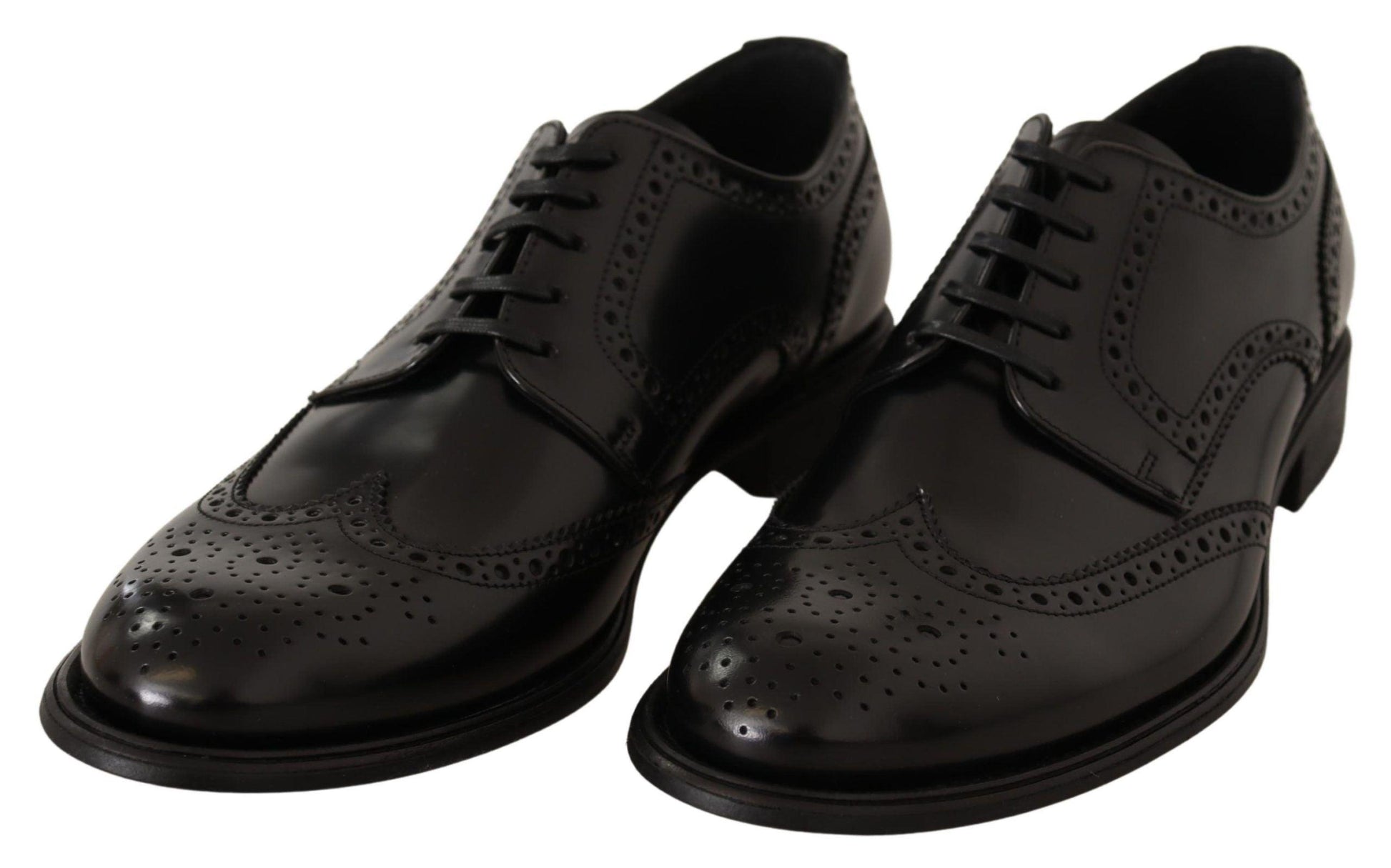 Dolce & Gabbana Elegant Wingtip Derby Oxford Shoes - Arichezz.store