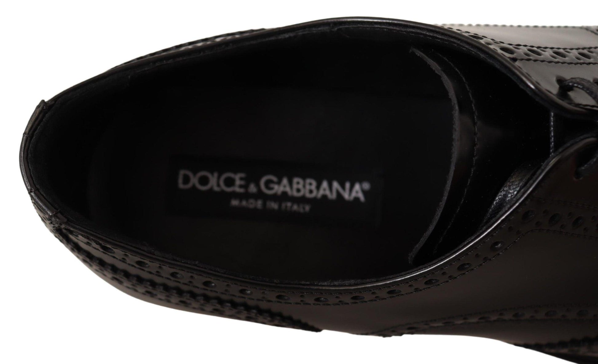 Dolce & Gabbana Elegant Wingtip Derby Oxford Shoes - Arichezz.store