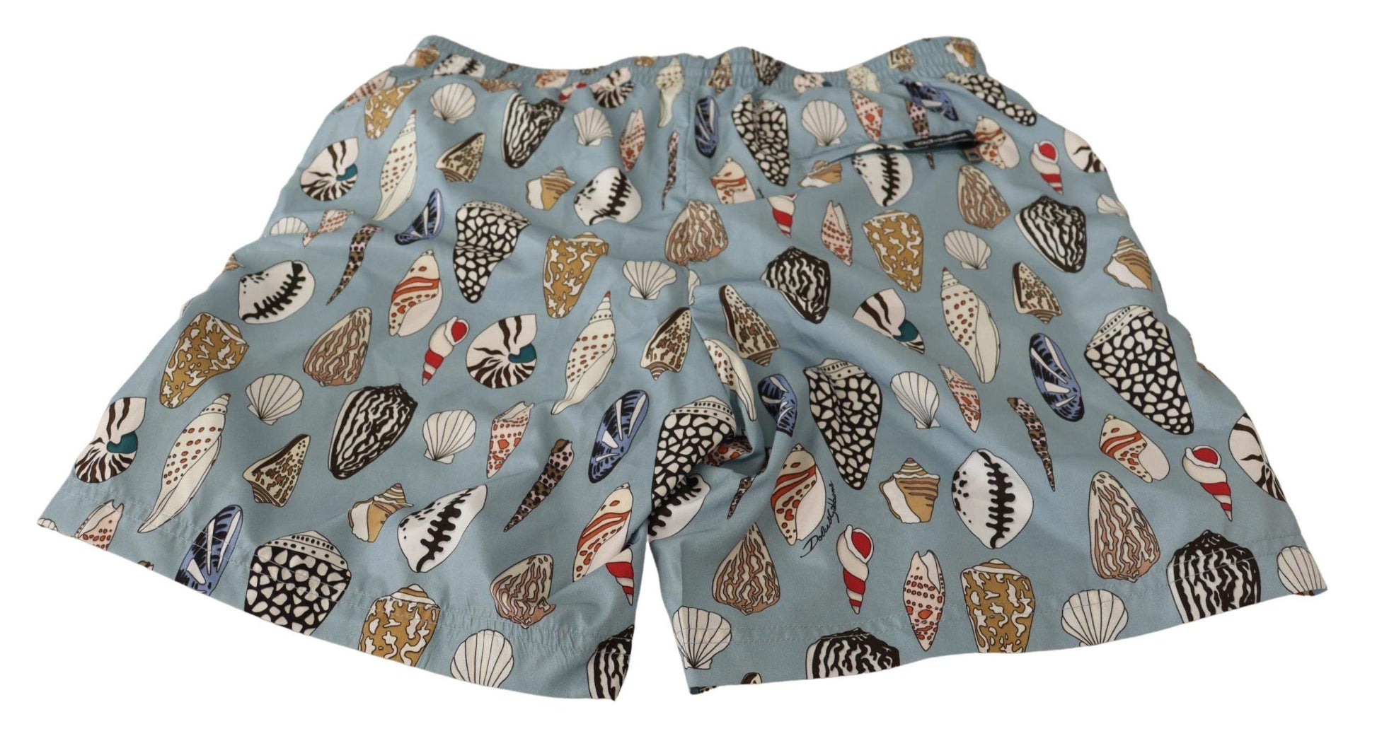 Dolce & Gabbana Elegant Seashell Print Swim Trunks - Arichezz.store