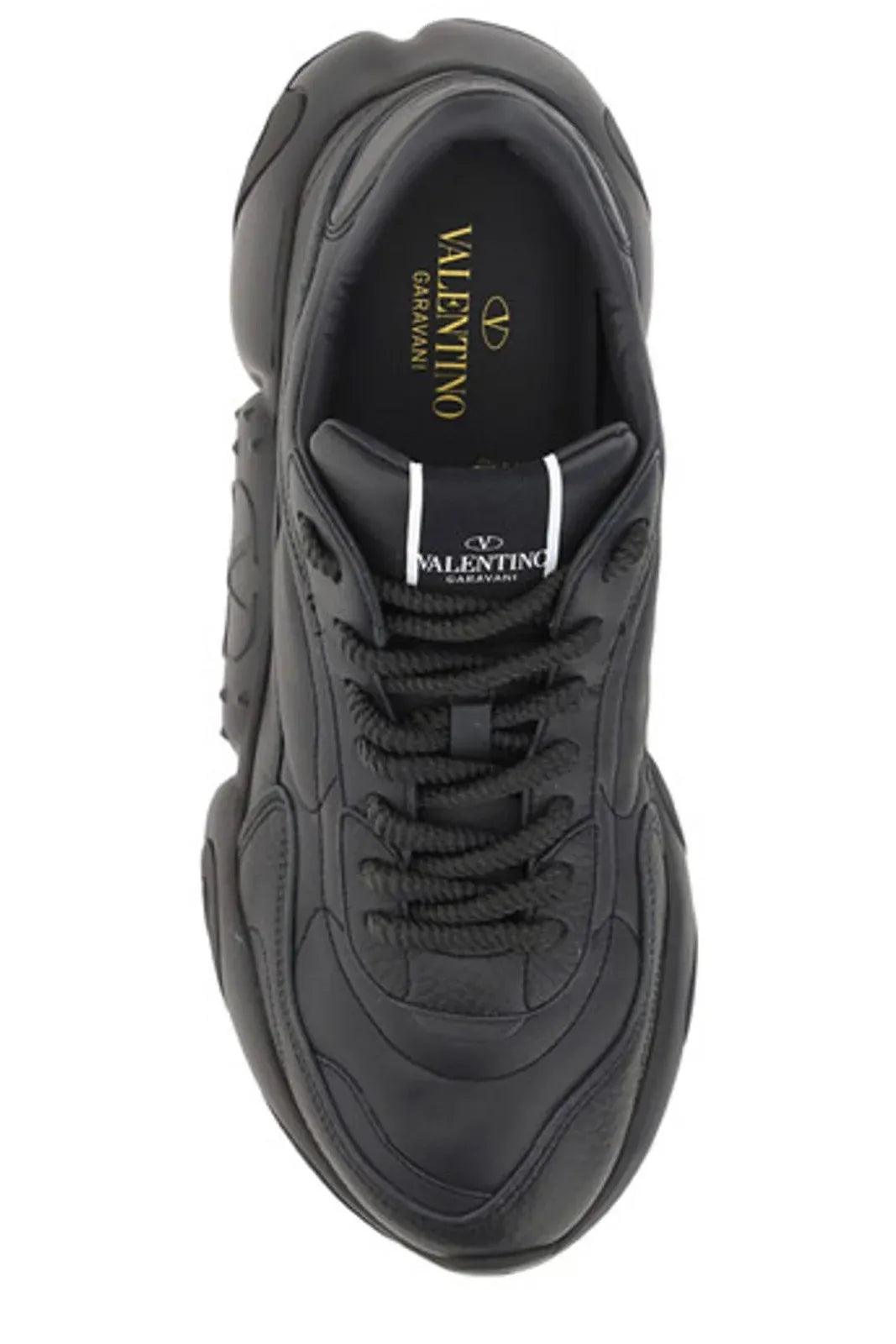 Valentino Elevated Elegance Low-Top Leather Sneakers - Arichezz.store