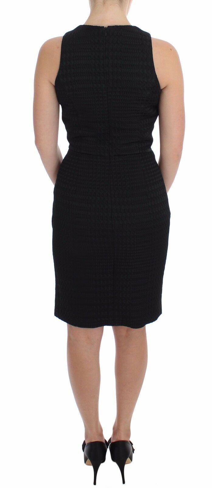 DAIZY SHELY Elegant Black Sheath Dress