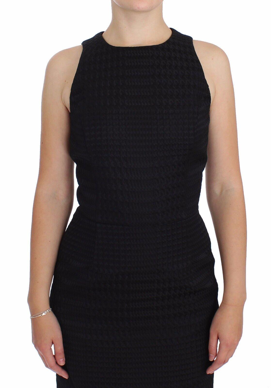 DAIZY SHELY Elegant Black Sheath Dress