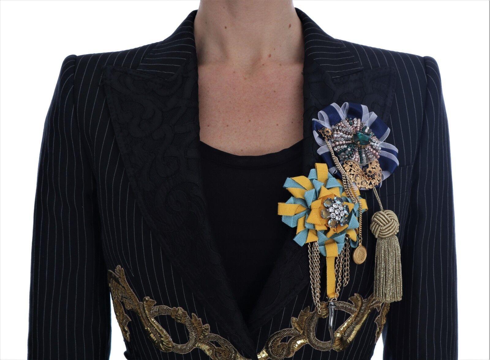 Dolce & Gabbana Enchanted Elegance Crystal Blazer - Arichezz.store