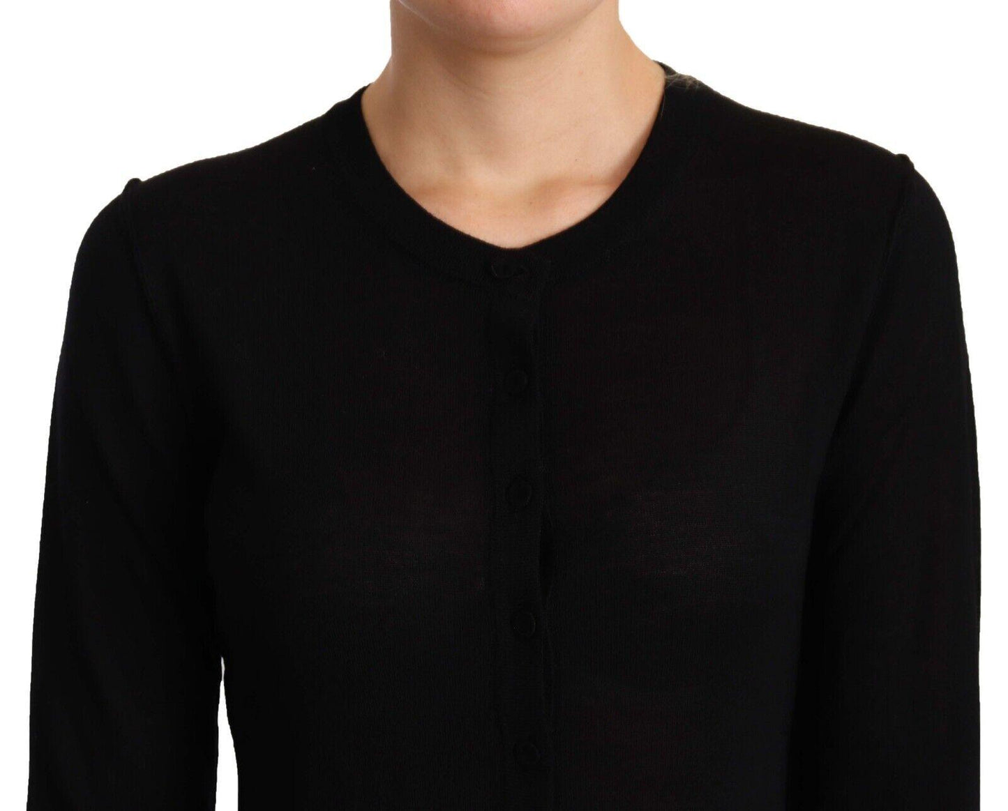 Dolce & Gabbana Elegant Crewneck Virgin Wool Sweater - Arichezz.store