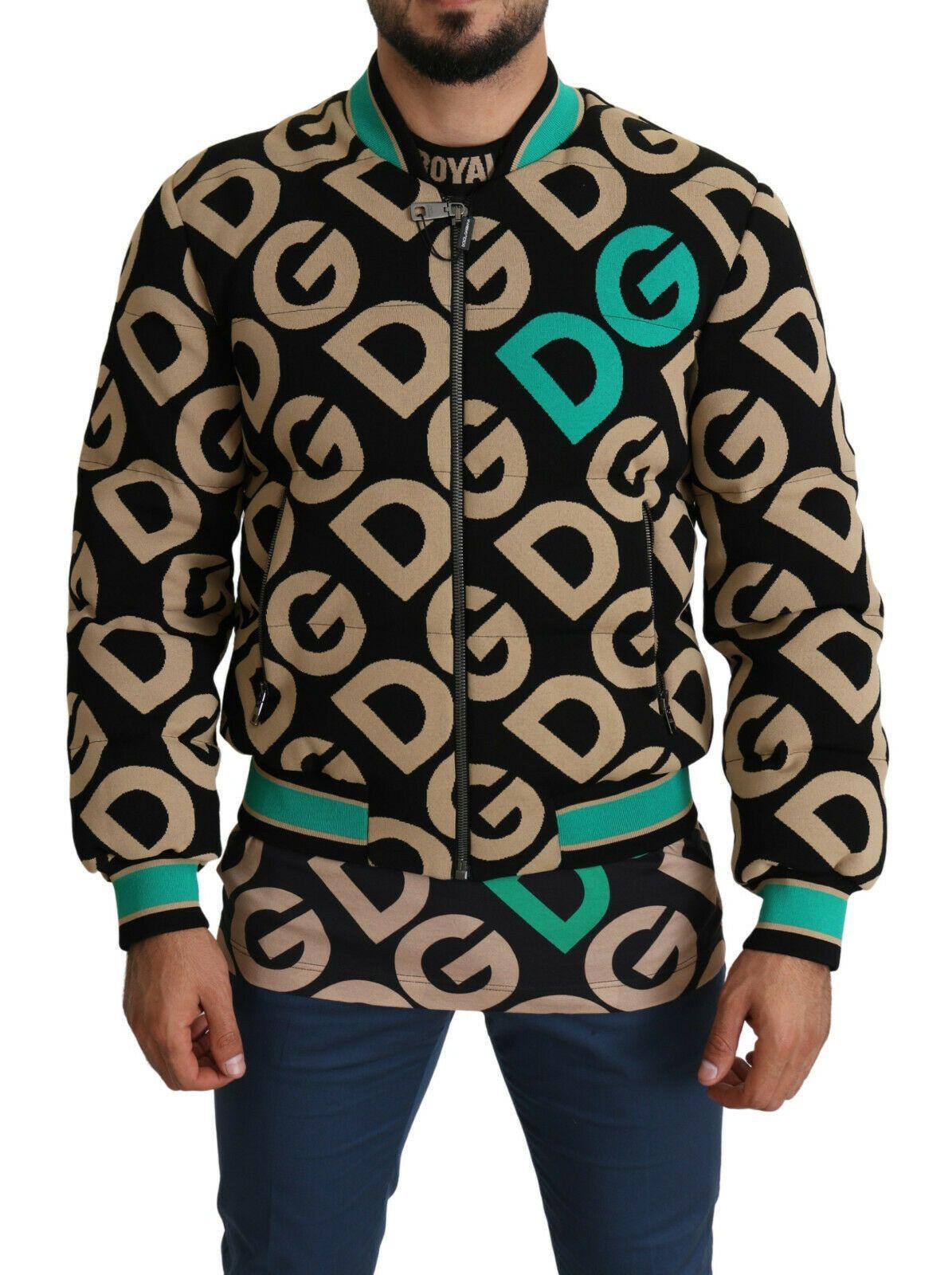 Dolce & Gabbana Iconic Printed Bomber Jacket – Exquisite Design - Arichezz.store