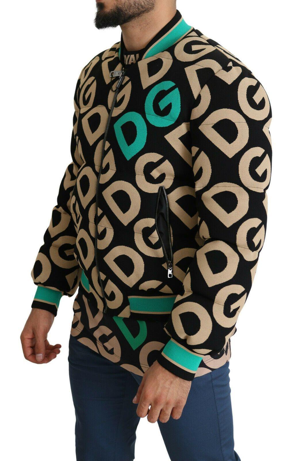 Dolce & Gabbana Iconic Printed Bomber Jacket – Exquisite Design - Arichezz.store