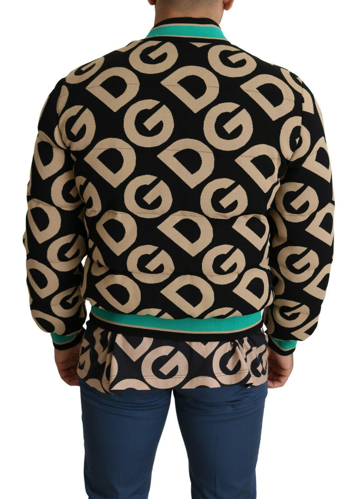 Dolce & Gabbana Iconic Printed Bomber Jacket – Exquisite Design - Arichezz.store