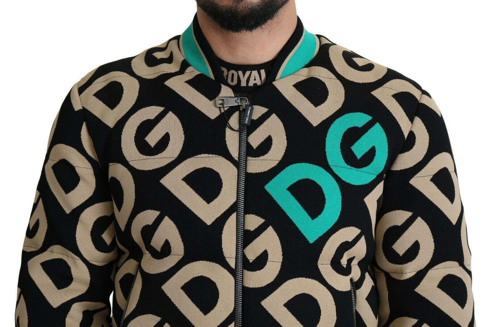 Dolce & Gabbana Iconic Printed Bomber Jacket – Exquisite Design - Arichezz.store