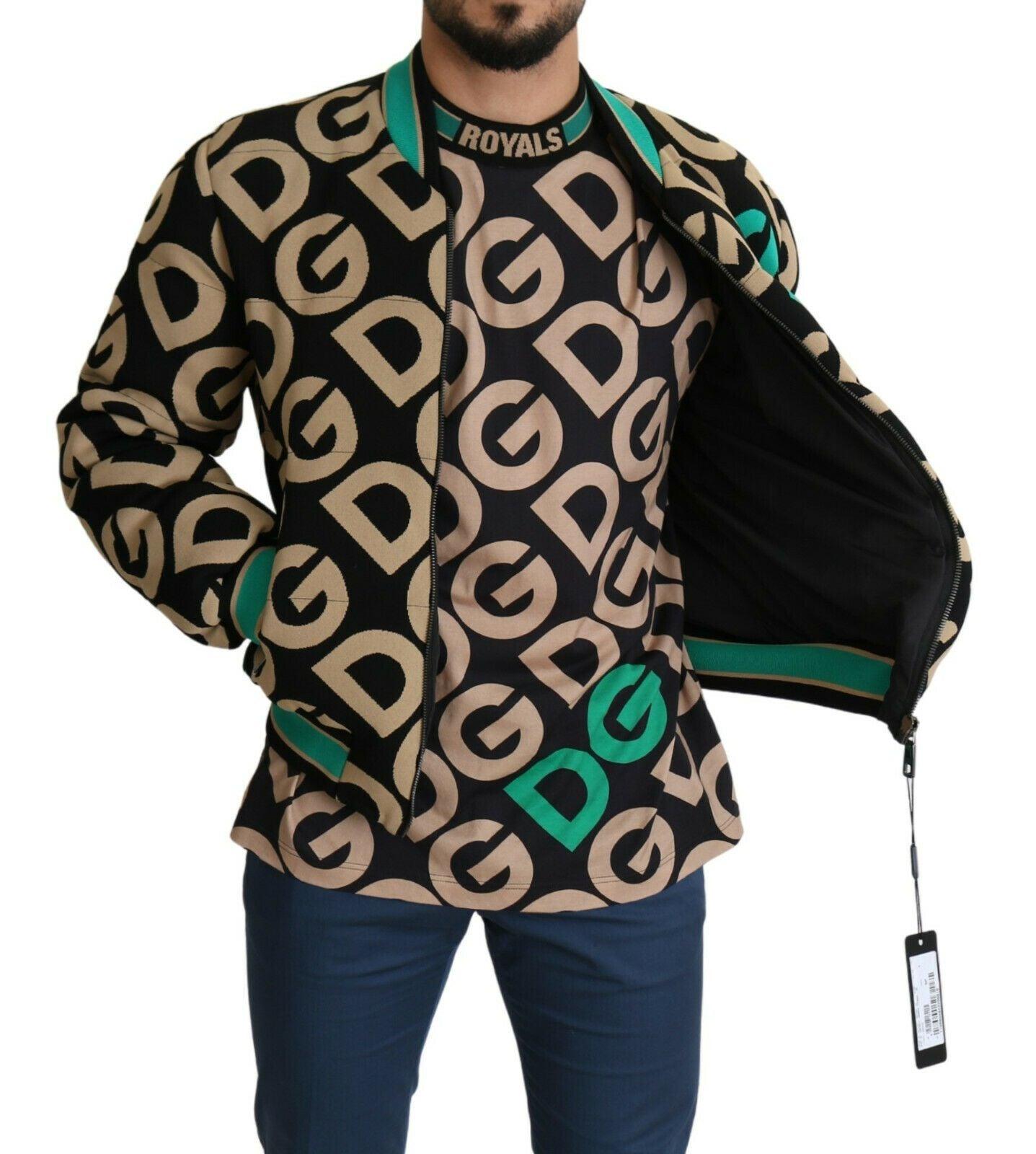 Dolce & Gabbana Iconic Printed Bomber Jacket – Exquisite Design - Arichezz.store