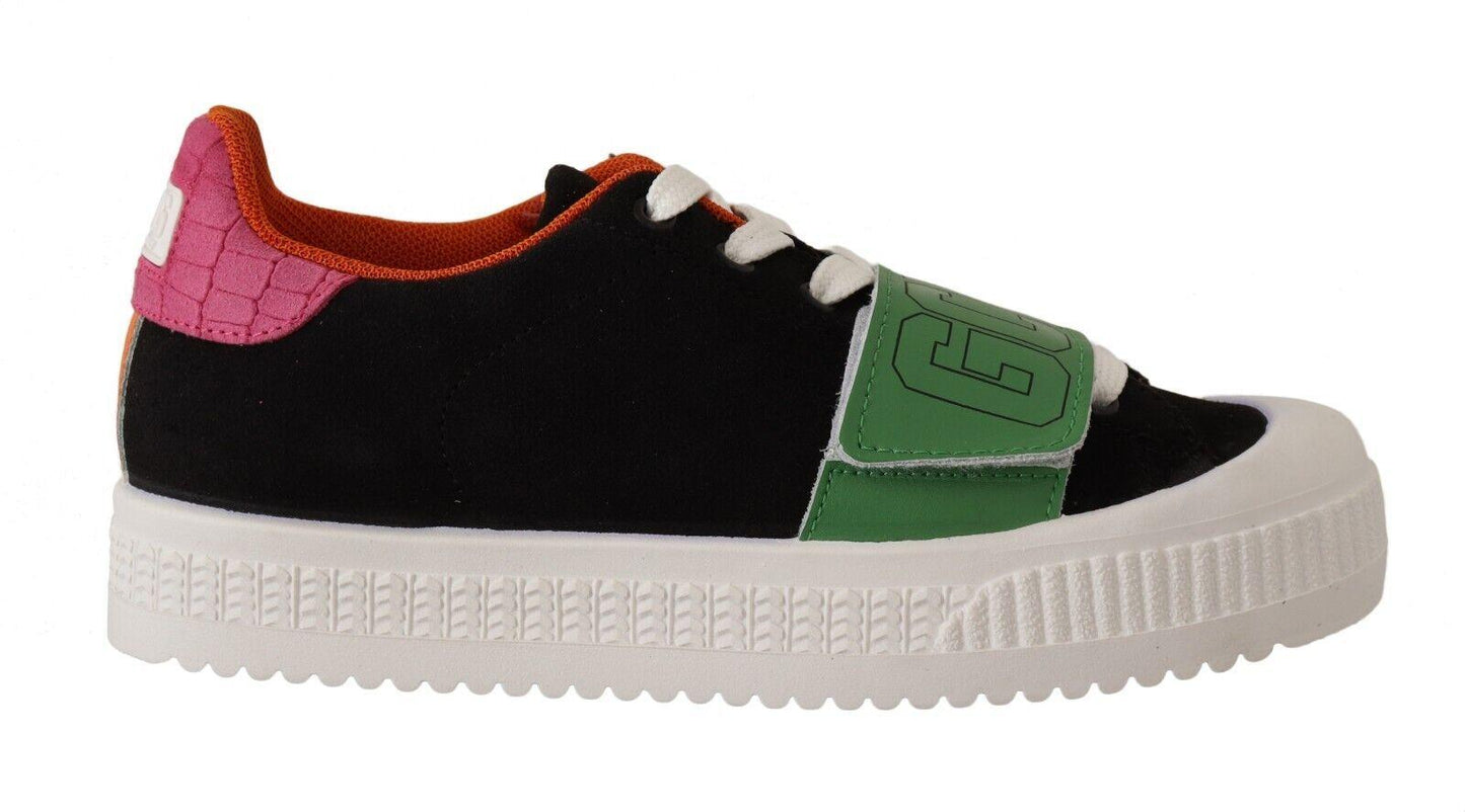 GCDS Multicolor Low Top Lace-Up Sneakers - Arichezz.store