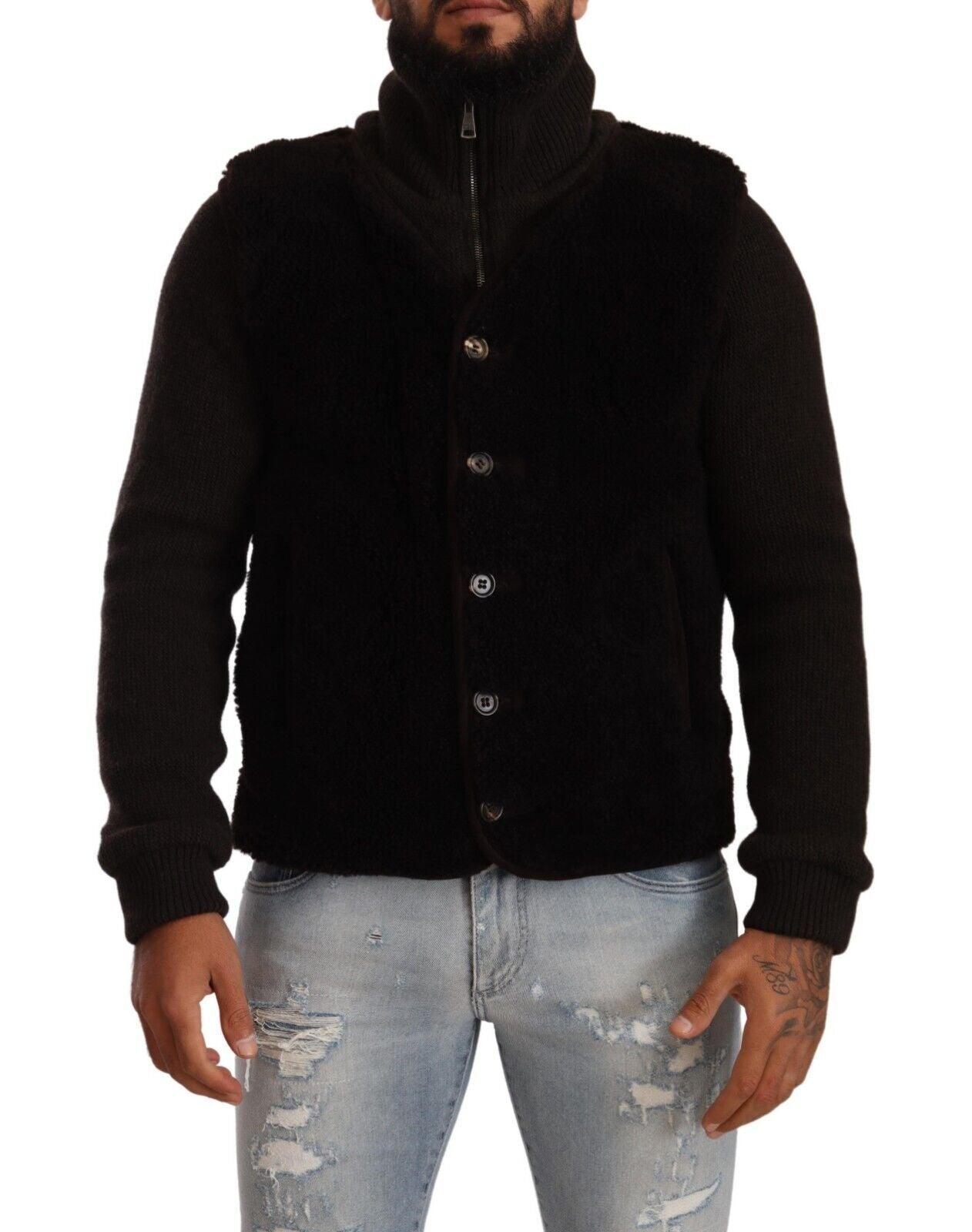 Dolce & Gabbana Elegant Leather Bomber Jacket - Arichezz.store