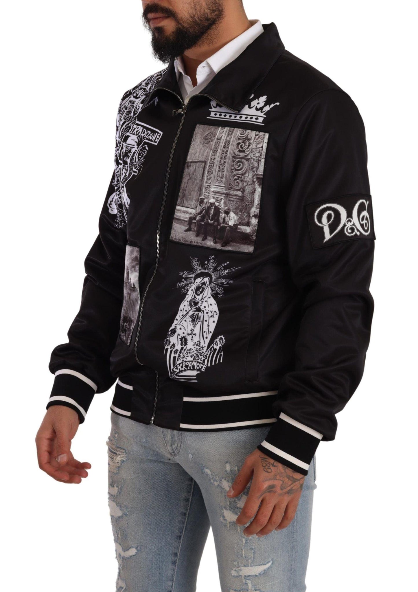 Dolce & Gabbana Stunning Superstizione Zip Sweater - Arichezz.store