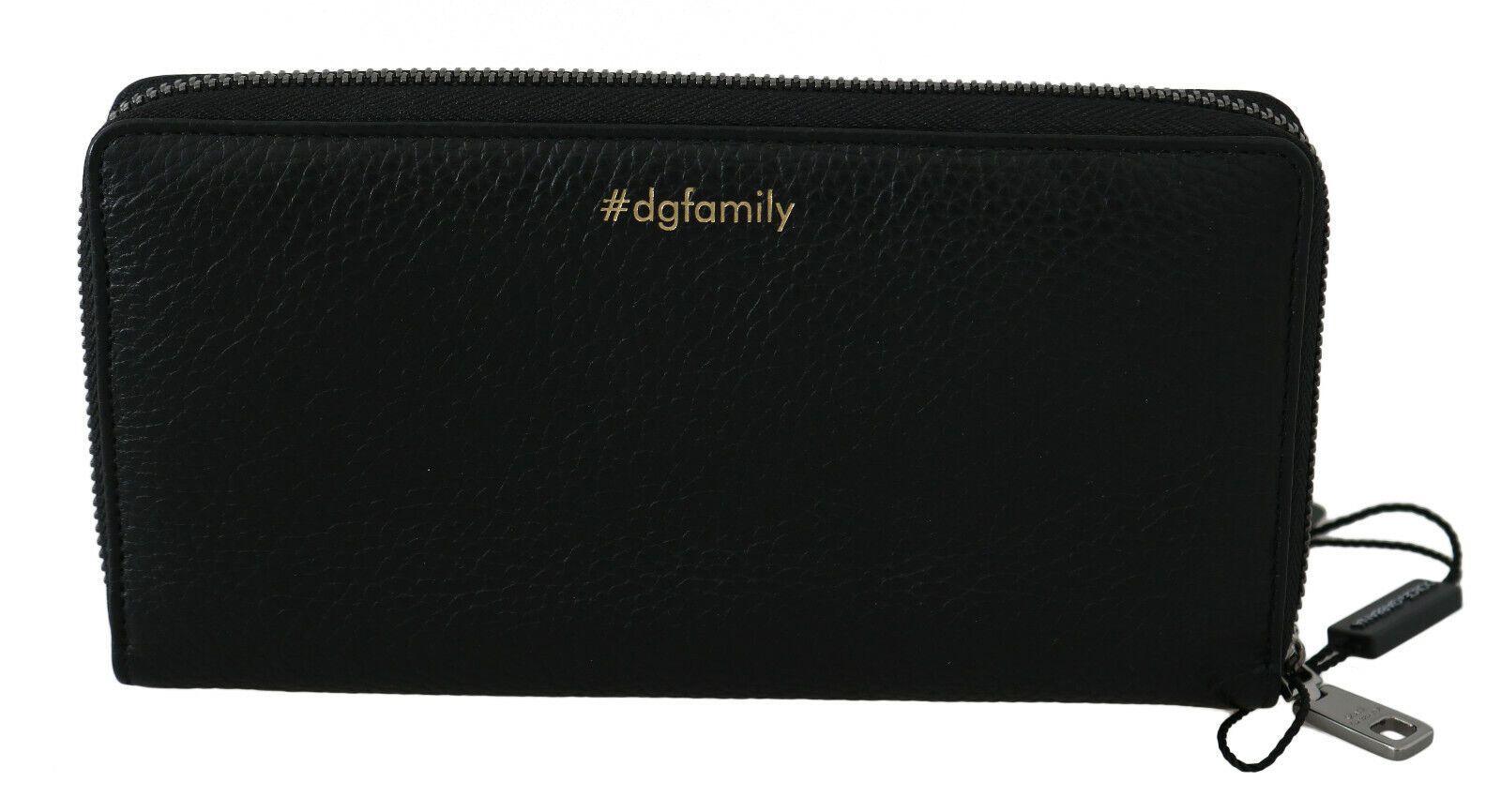 Dolce & Gabbana Chic Black and Red Leather Continental Wallet - Arichezz.store