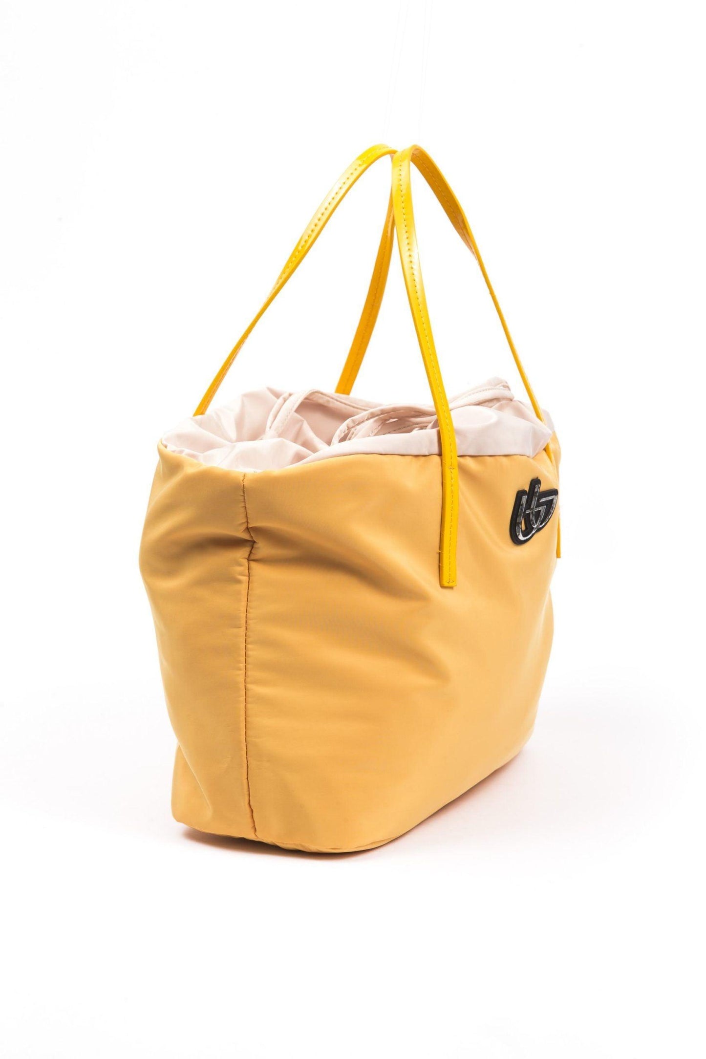 BYBLOS Yellow Polyester Women Handbag - Arichezz.store