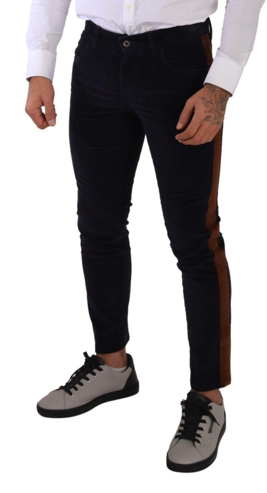 Dolce & Gabbana Elegant Slim Fit Denim for the Modern Man - Arichezz.store