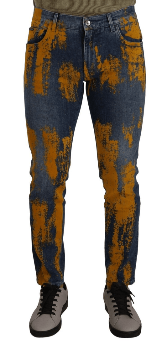 Dolce & Gabbana Slim Fit Stretch Denim Jeans - Arichezz.store