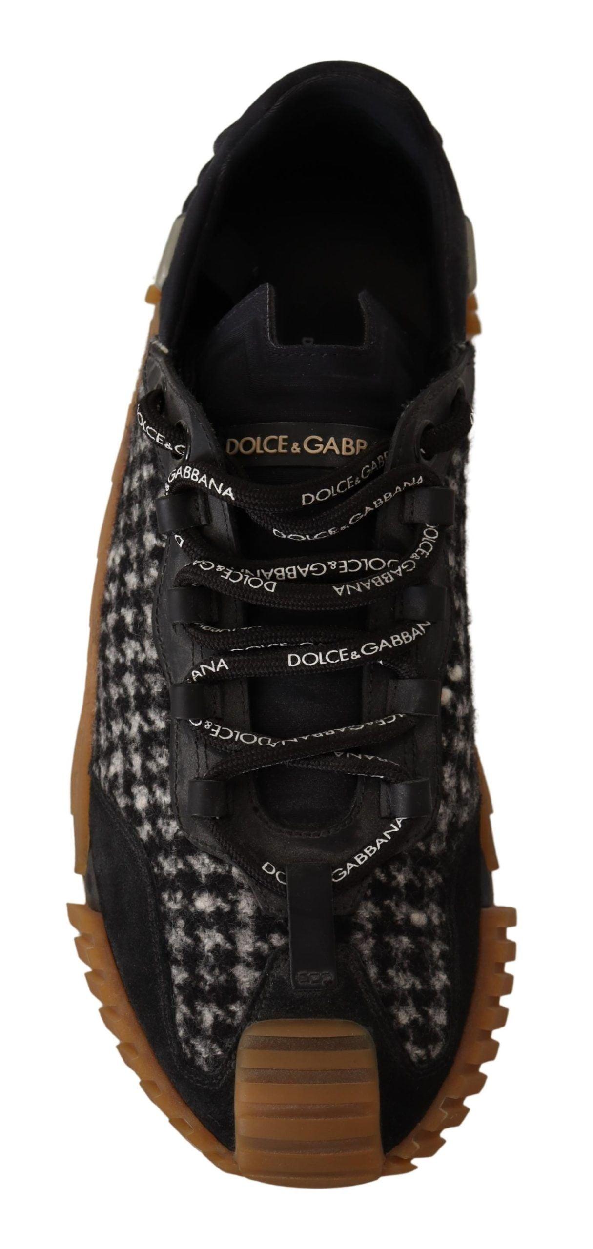 Dolce & Gabbana Elegant Textured NS1 Sneaker Charisma - Arichezz.store