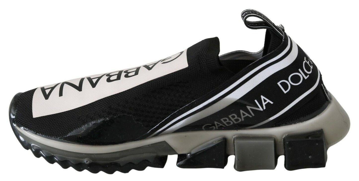 Dolce & Gabbana Dapper Black Casual Sport Sneakers - Arichezz.store