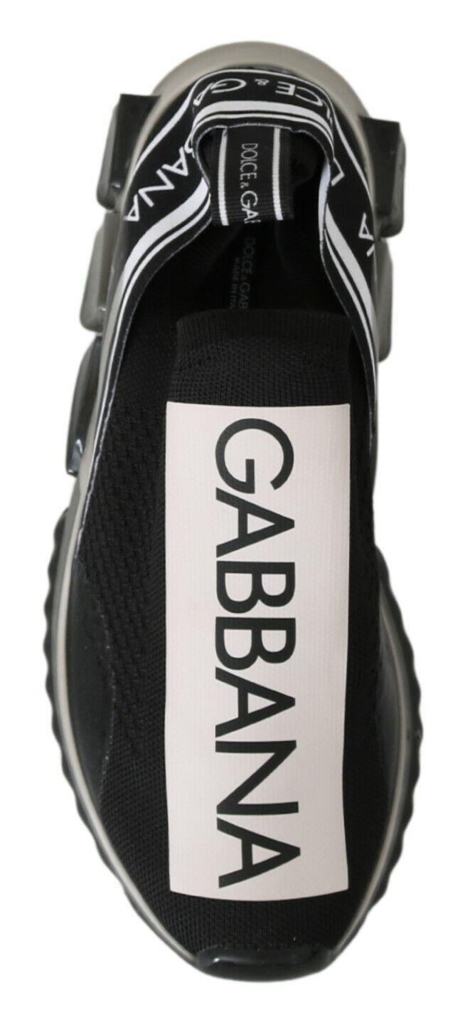 Dolce & Gabbana Dapper Black Casual Sport Sneakers - Arichezz.store