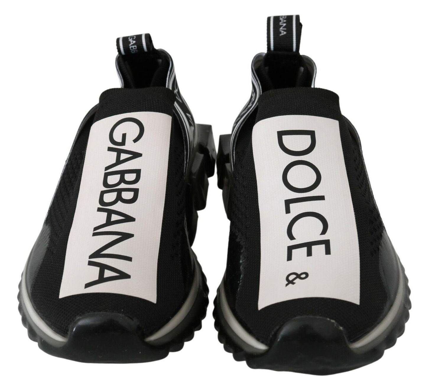 Dolce & Gabbana Dapper Black Casual Sport Sneakers - Arichezz.store