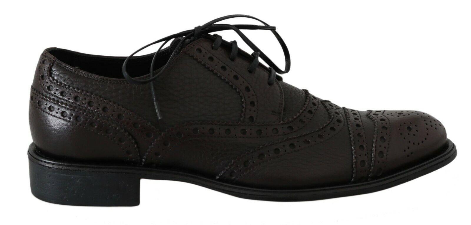 Dolce & Gabbana Elegant Wingtip Derby Dress Shoes - Arichezz.store