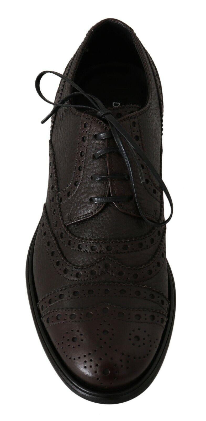 Dolce & Gabbana Elegant Wingtip Derby Dress Shoes - Arichezz.store