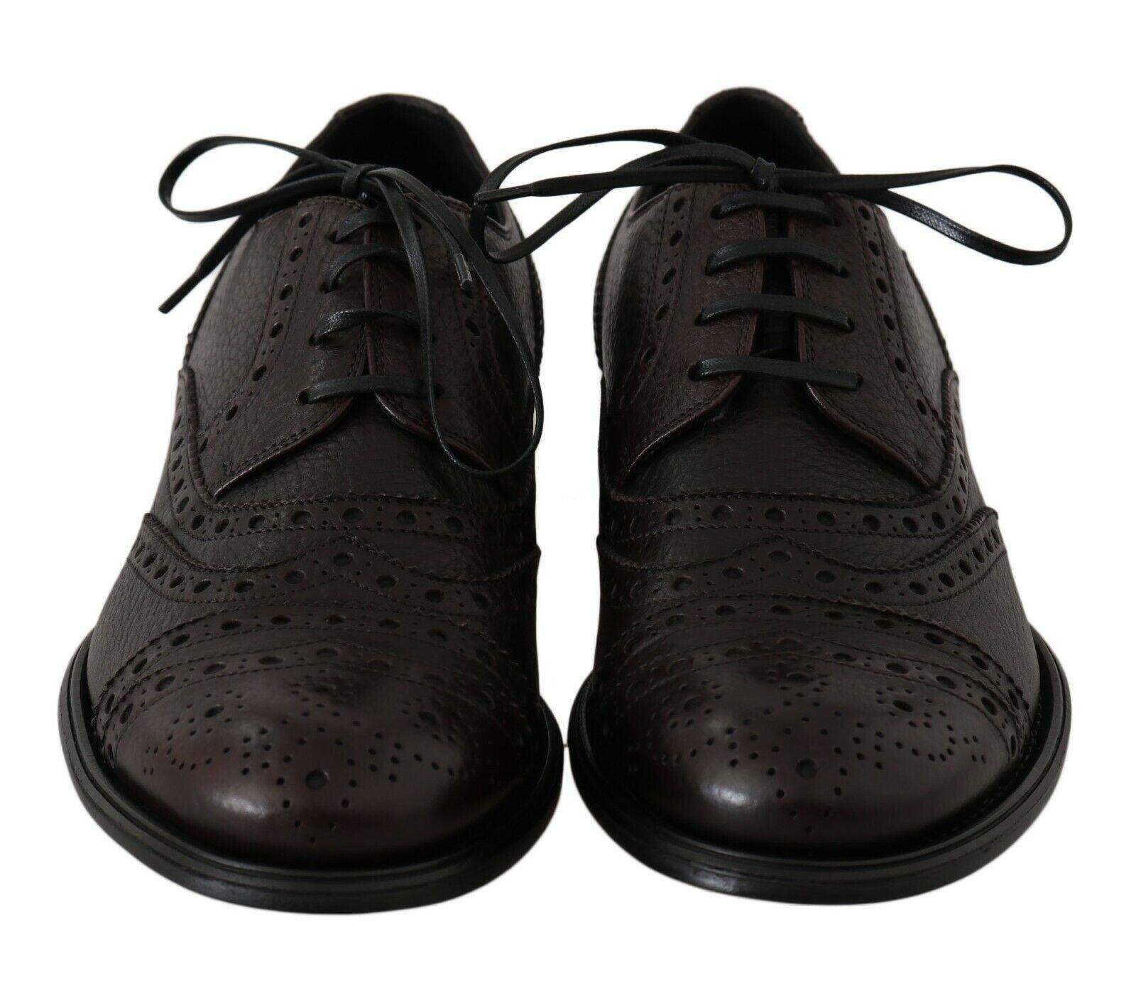 Dolce & Gabbana Elegant Wingtip Derby Dress Shoes - Arichezz.store