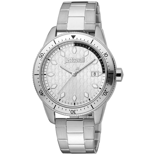 Just Cavalli Silver Men Watch - Arichezz.store