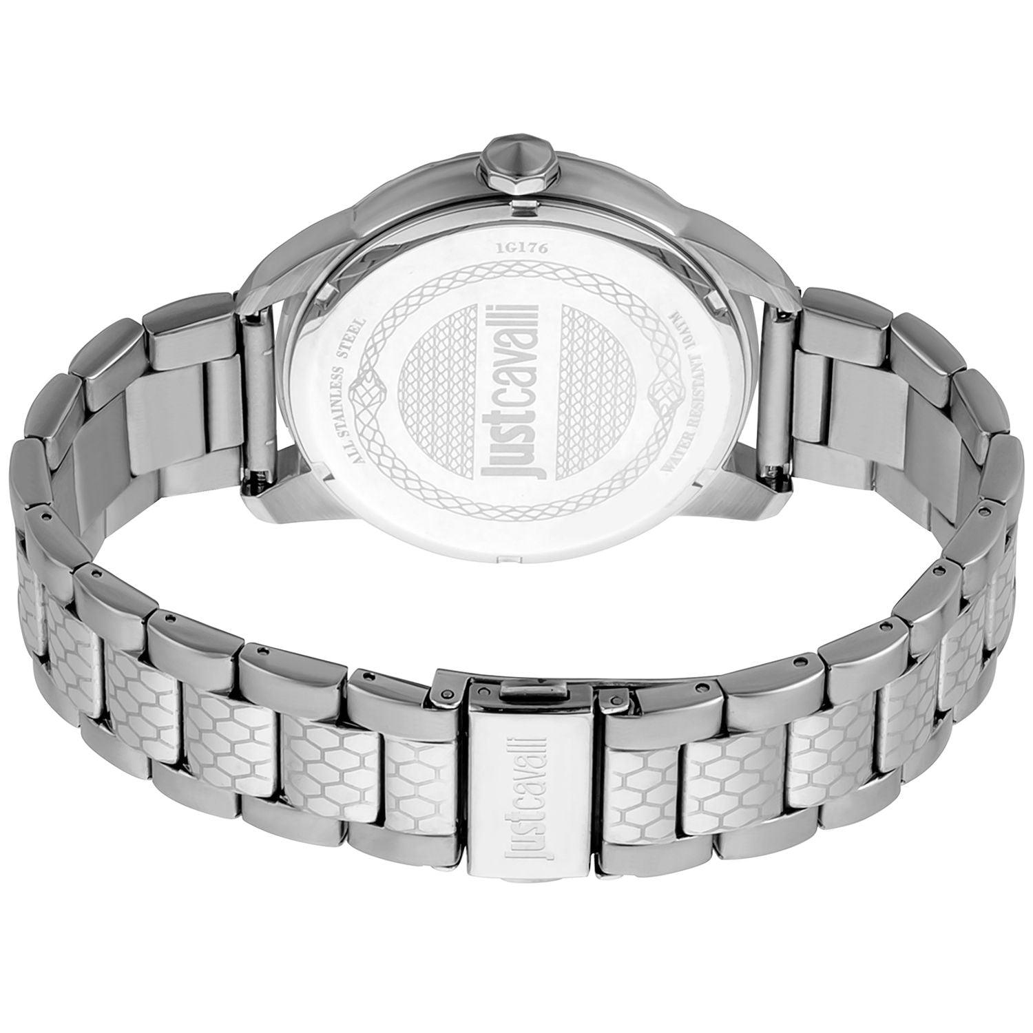 Just Cavalli Silver Men Watch - Arichezz.store